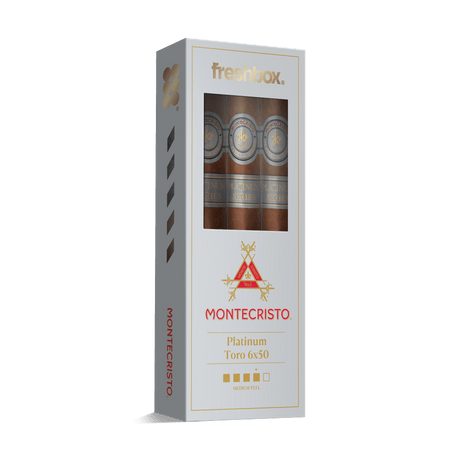 Monte Cristo Platinum Toro 6x50 FreshBox | 3-Pack