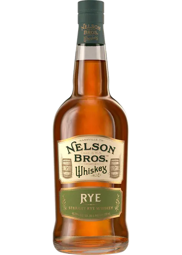 Nelson Bros Straight Rye Whiskey 750ml
