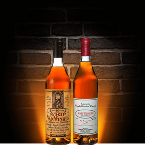 Old Rip Van Winkle 10 Year x Pappy Van Winkle 12 Year Bourbon Whiskey Combo