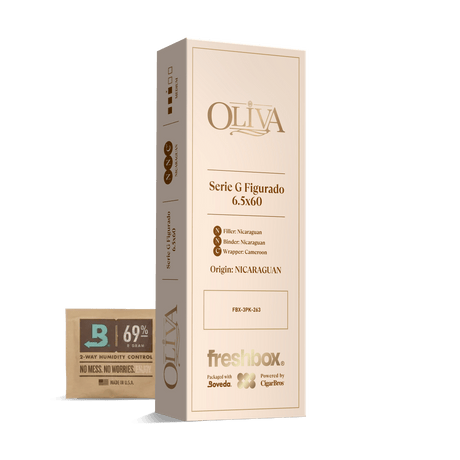 Oliva Serie G Figurado 6.5x60 FreshBox | 3-Pack