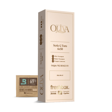 Oliva Serie G Toro 6x50 FreshBox | 3-Pack