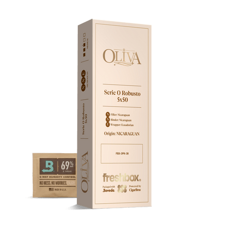 Oliva Serie O Robusto 5x50 FreshBox | 3-Pack