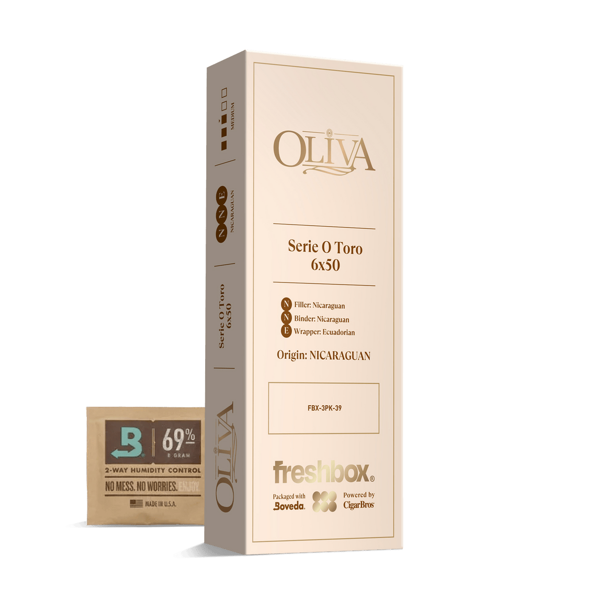 Oliva Serie O Toro 6x50 FreshBox | 3-Pack