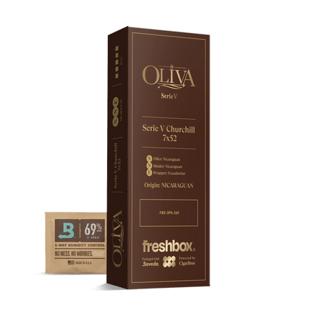 Oliva Serie V Churchill 7x52 FreshBox | 3-Pack
