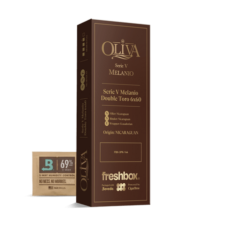 Oliva Serie V Melanio Double Toro 6x60 FreshBox | 3-Pack