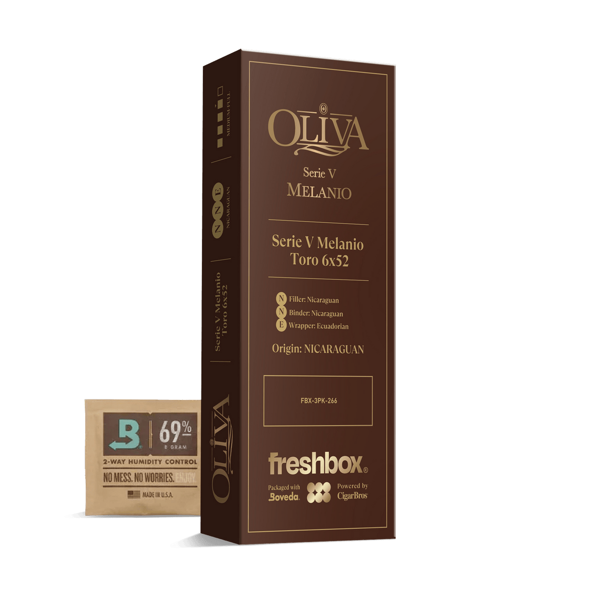 Oliva Serie V Melanio Toro 6x52 FreshBox | 3-Pack