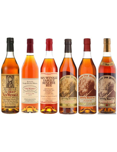 Pappy Van Winkle Full Lineup Collection