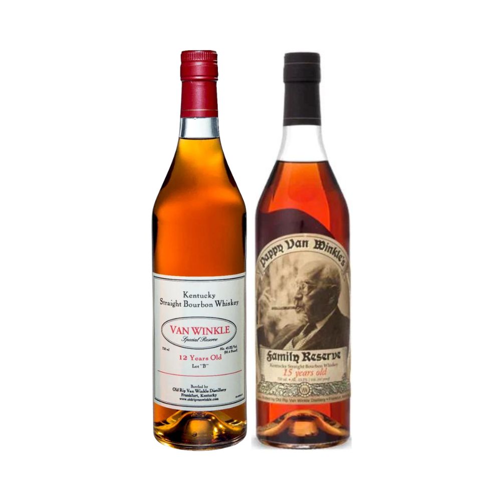 Pappy Van Winkle 12 & 15 Year Whiskey Bundle