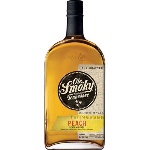 Ole Smoky Peach Flavored Whiskey Mountain Made 50ml