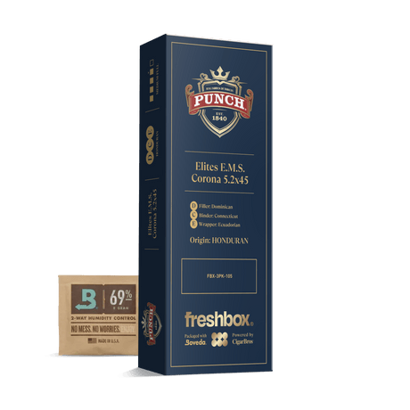 Punch Elites E.M.S. 5.2x45 FreshBox | Cigar 3-Pack