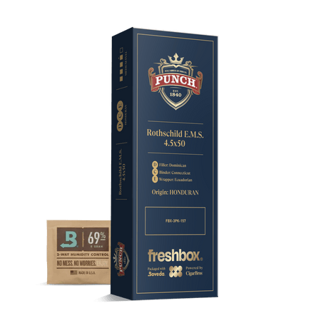 Punch Rothschild E.M.S. 4.5x50 FreshBox | Cigar 3-Pack