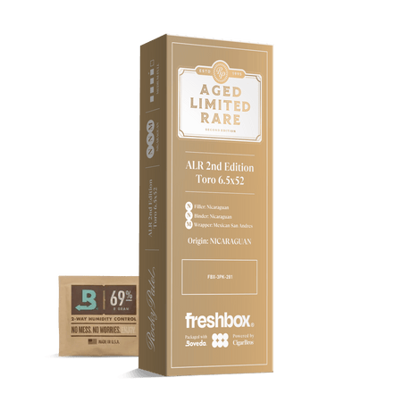 Rocky Patel ALR 2nd Edition Toro 6.5x52 FreshBox | 3-Pack