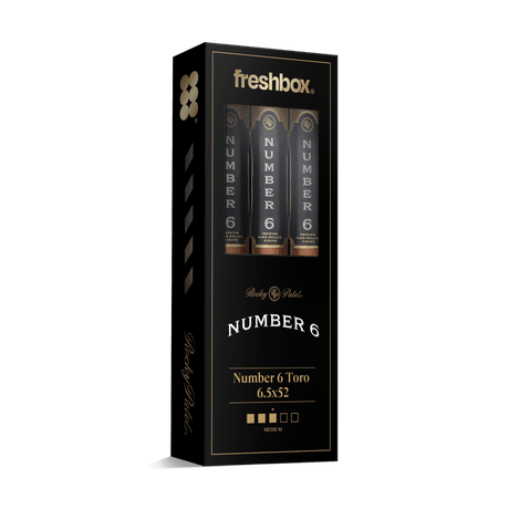 Rocky Patel Number 6 Toro 6.5x52 FreshBox | 3-Pack