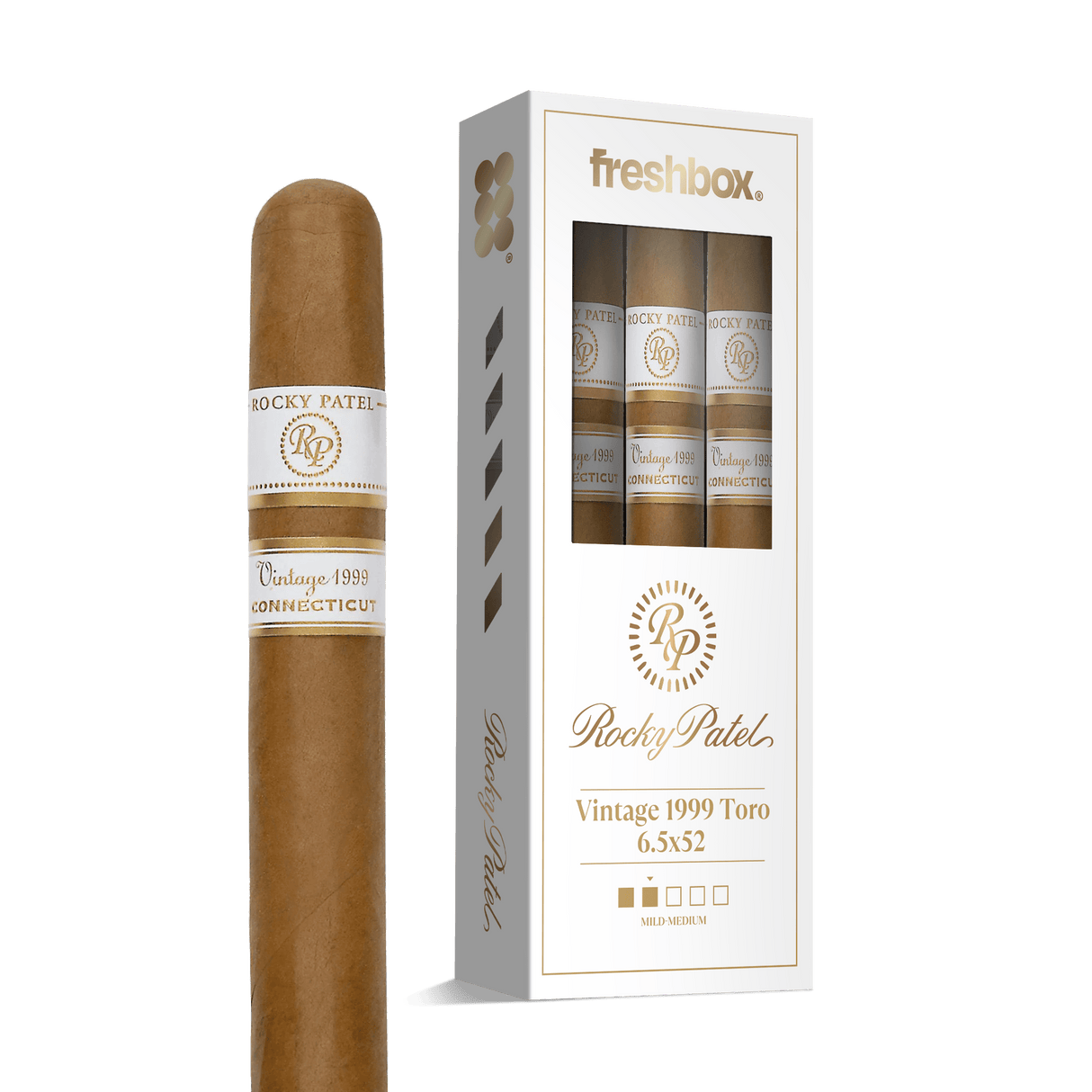 Rocky Patel Vintage 1999 Toro 6.5x52 FreshBox | 3-Pack