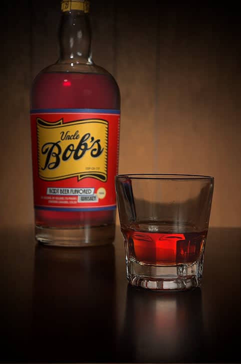 Uncle Bob's Root Beer Flavored Whiskey