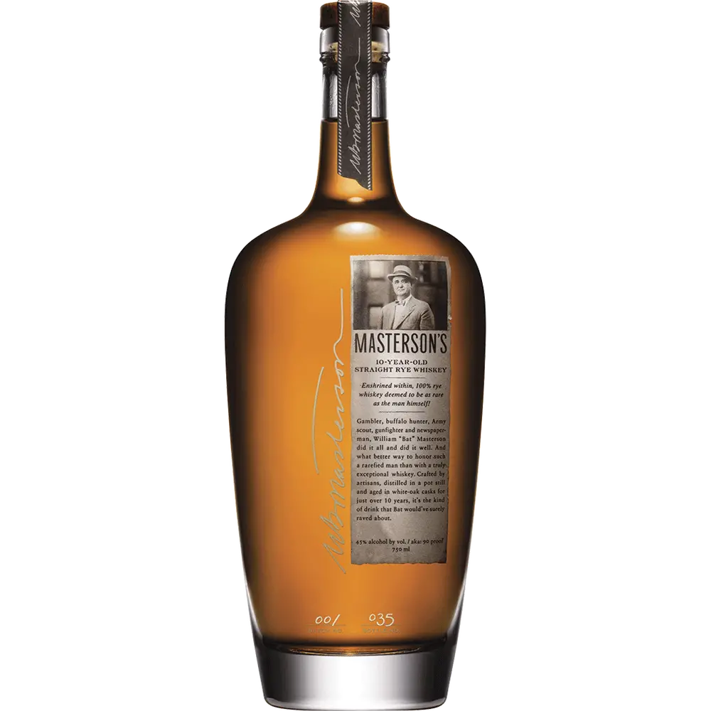 Masterson's Canadian Straight Rye Whiskey 10 Yr 90