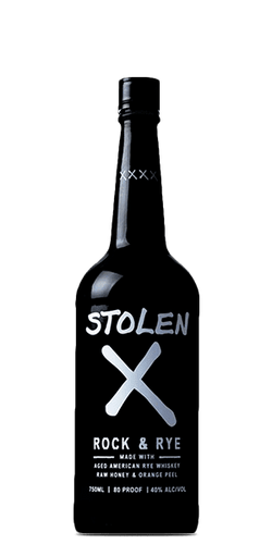Stolen X Rock & Rye Whiskey Liqueur