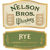 Nelson Bros Straight Rye Whiskey 750ml