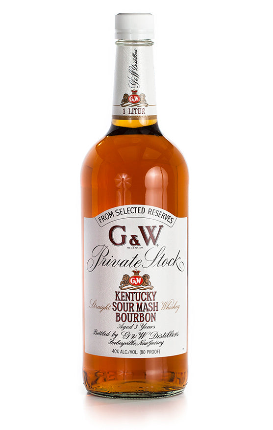 G&W Private Stock Bourbon 1L