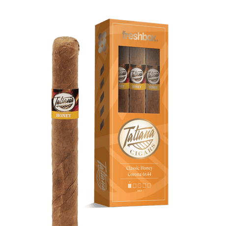 Tatiana Classic Honey Corona 6x44 FreshBox | 3-Pack