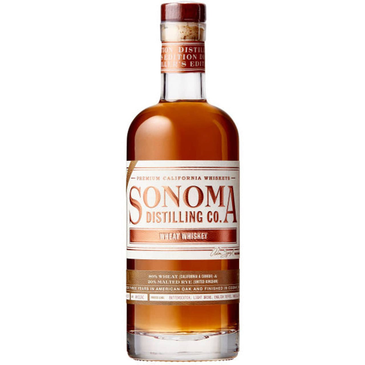 Sonoma Distilling Wheat Whiskey