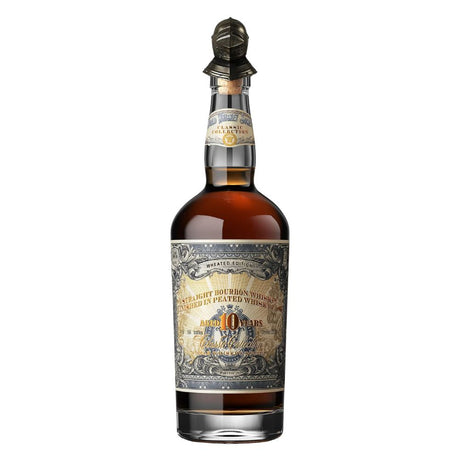 World Whiskey Society Straight Bourbon Peated Whiskey Finish