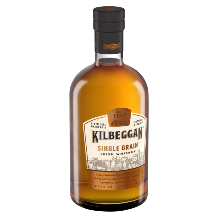 Kilbeggan Single Grain Irish Whiskey