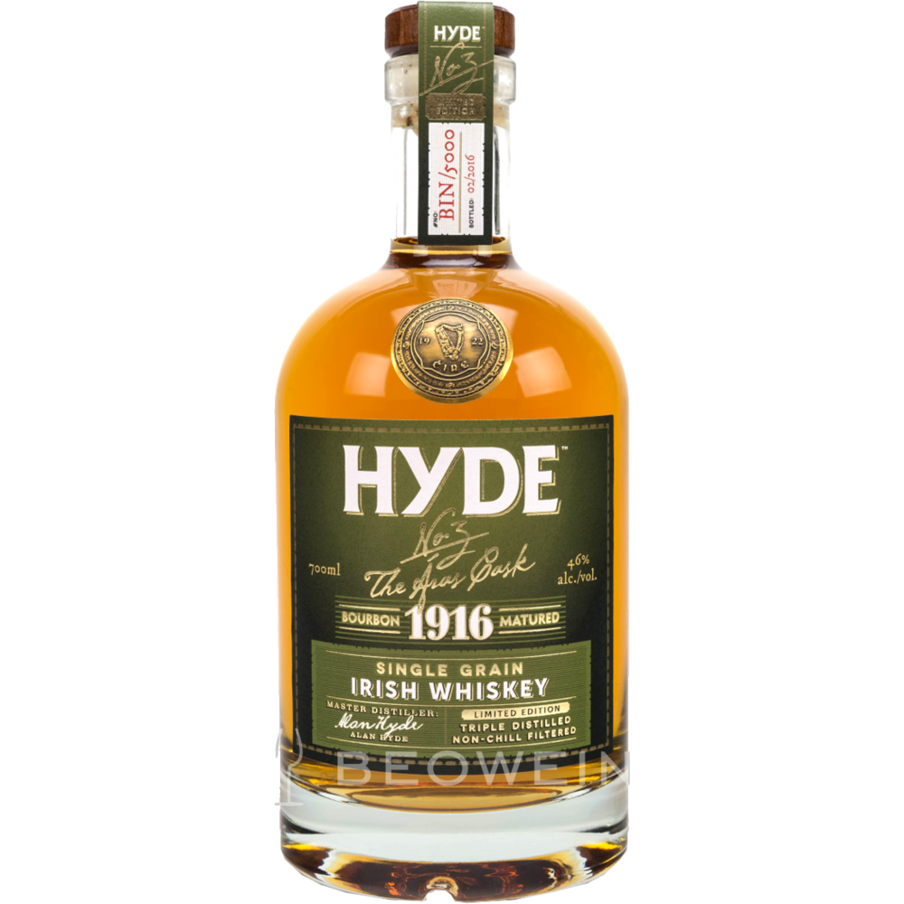 Hyde No 3 Single Grain Irish Whiskey