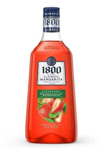 1800 The Ultimate Strawberry Margarita Ready To Drink 1.75 L