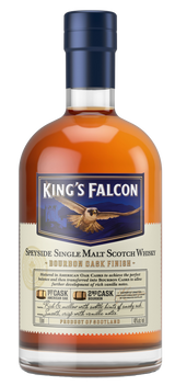 King's Falcon Bourbon Cask Finish Single Malt Scotch