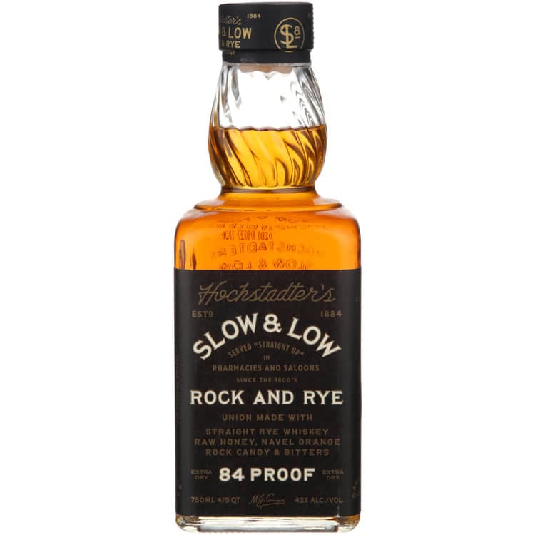 Hochstadter's Slow And Low Rock And Rye Flavored Whiskey