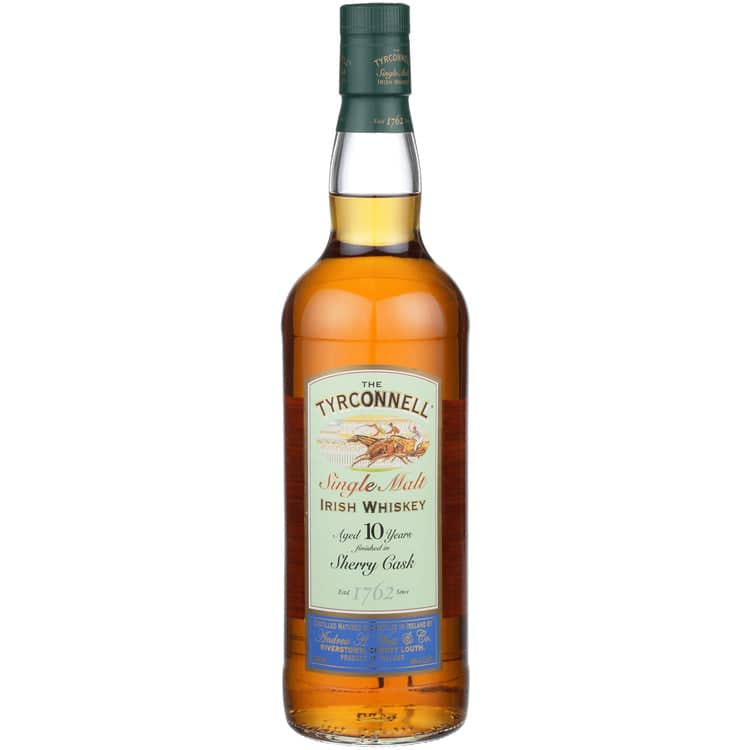 The Tyrconnell Single Malt Irish Whiskey Sherry Cask Finish 10 Yr