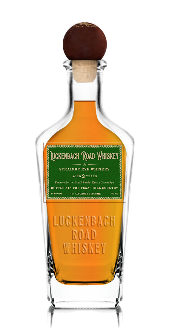 Luckenbach Road Straight Rye Whiskey