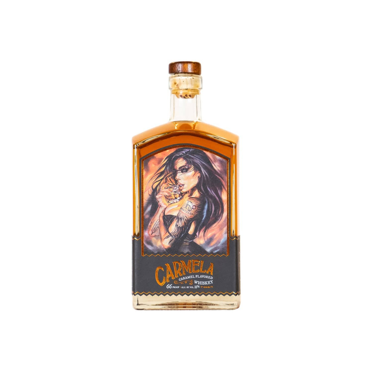 R6 Distillery Caramel Flavored Whiskey Carmela