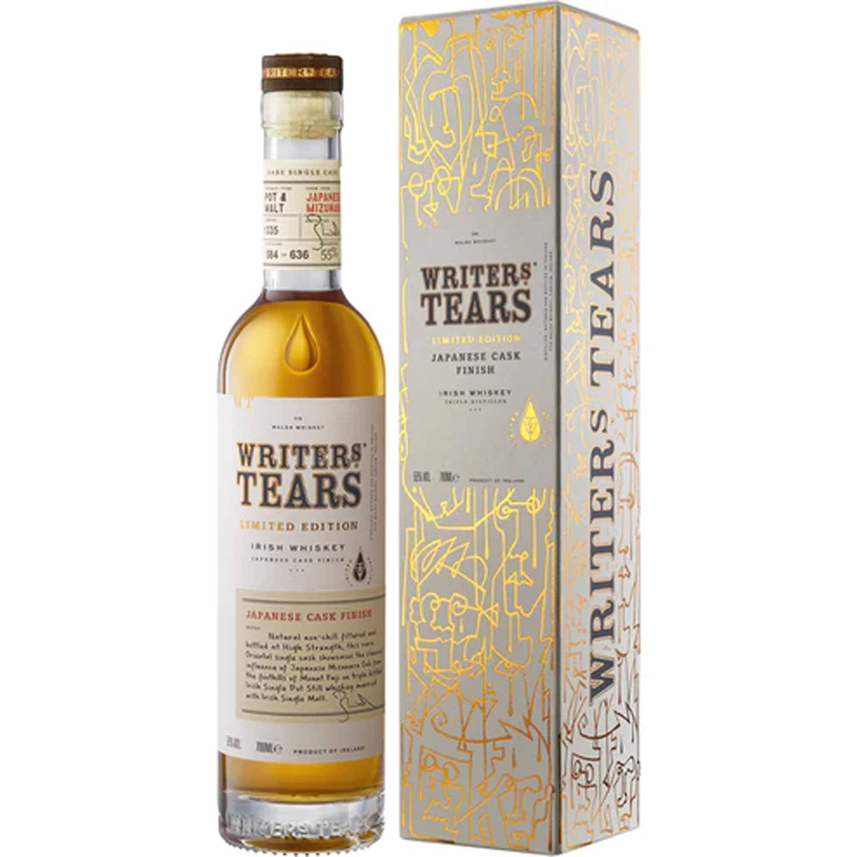 Writers' Tears Japanese Mizunara Cask Finish Irish Whiskey