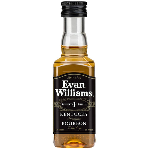 Evan Williams Straight Bourbon Black Label 50ml