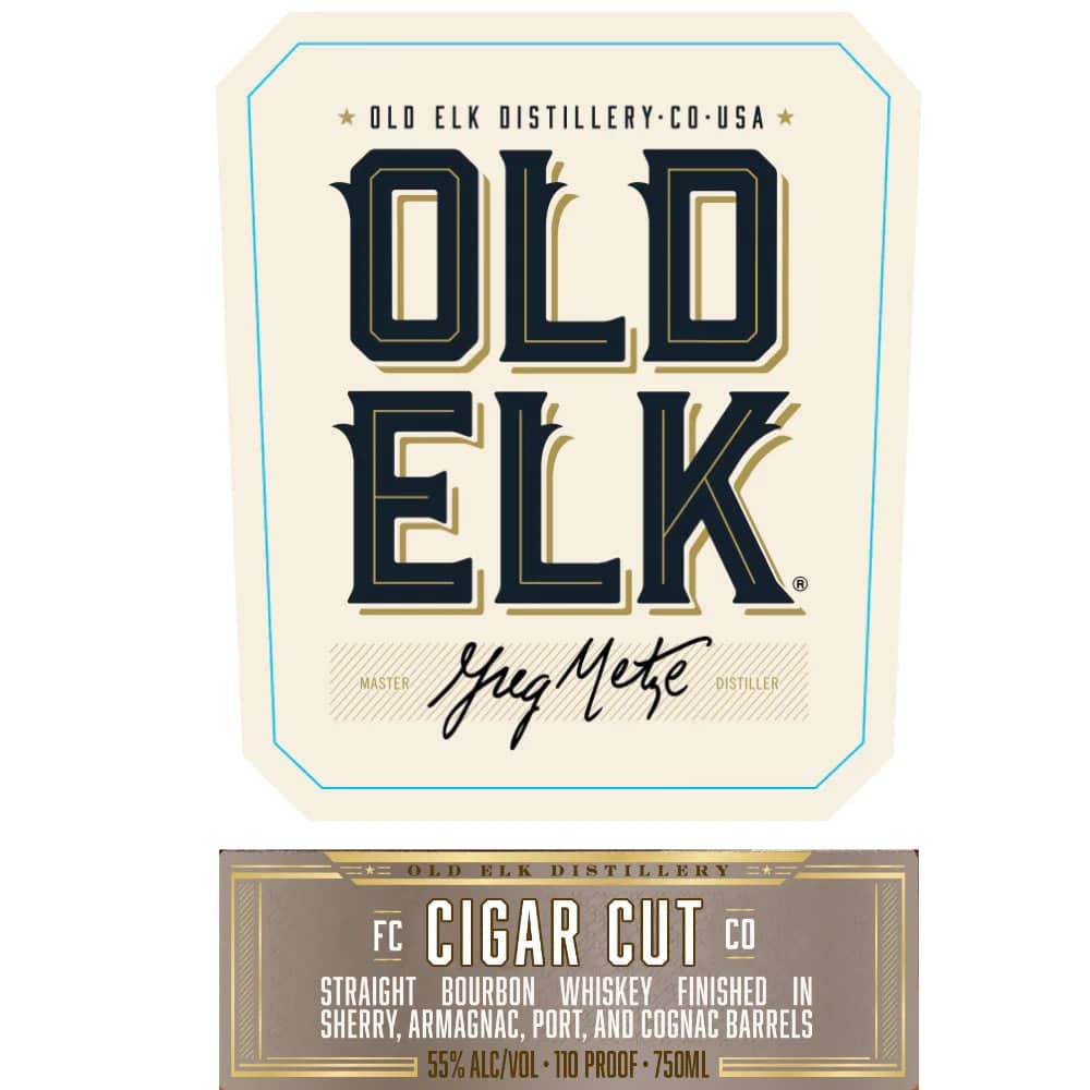 Old Elk Cigar Cut Island Blend Straight Bourbon Whiskey