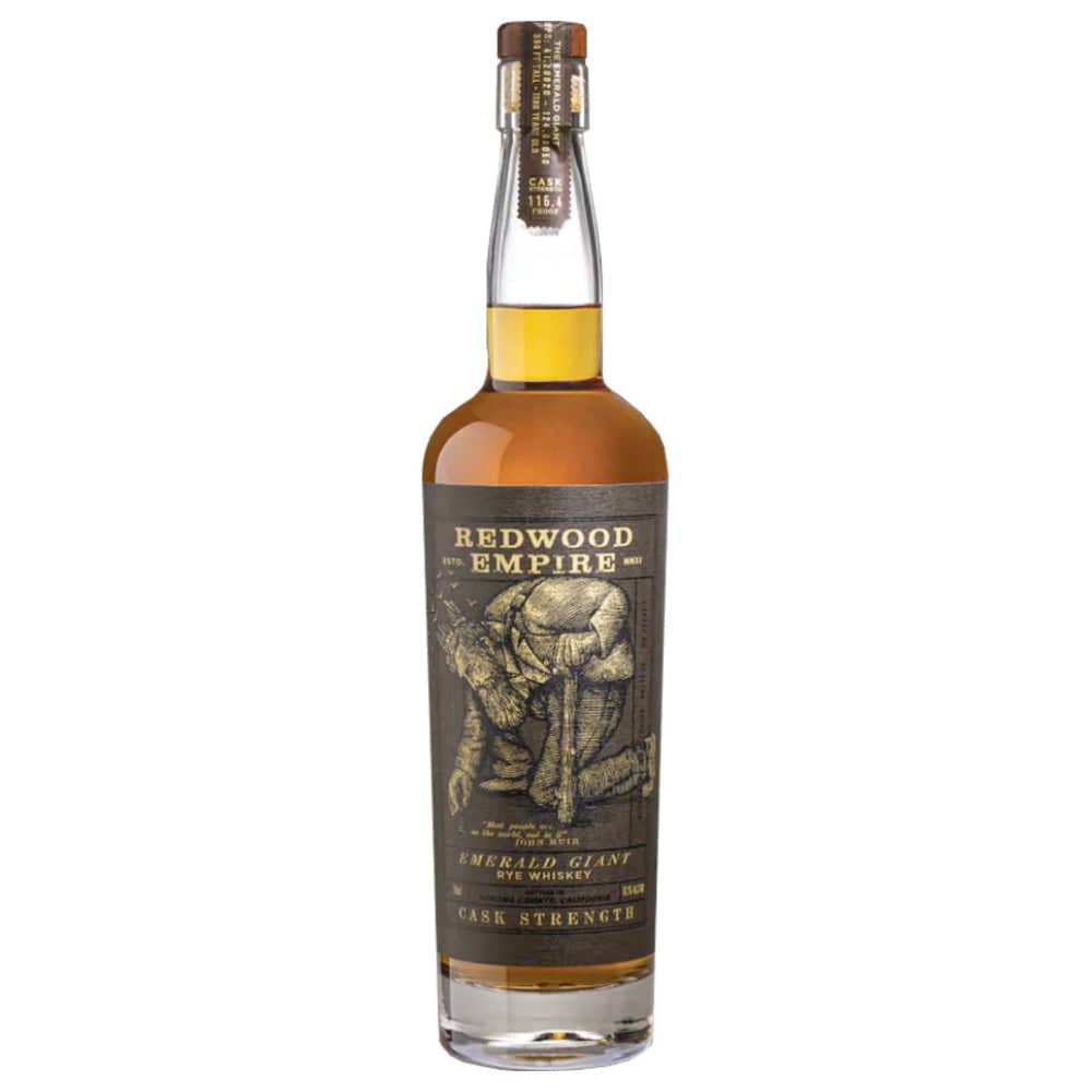 Redwood Empire Emerald Giant Cask Strength Rye Whiskey