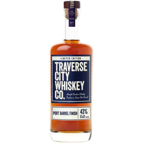 Traverse City Whiskey Port Barrel Finish Straight Bourbon
