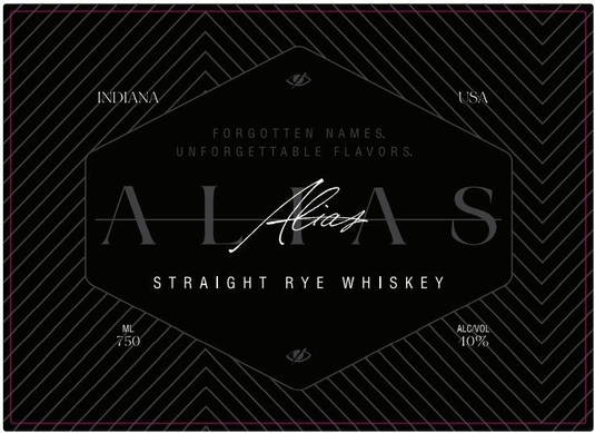 Alias Straight Rye Whiskey