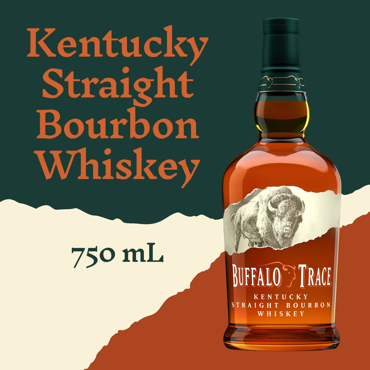 Buffalo Trace Kentucky Straight Bourbon Whiskey 750ML