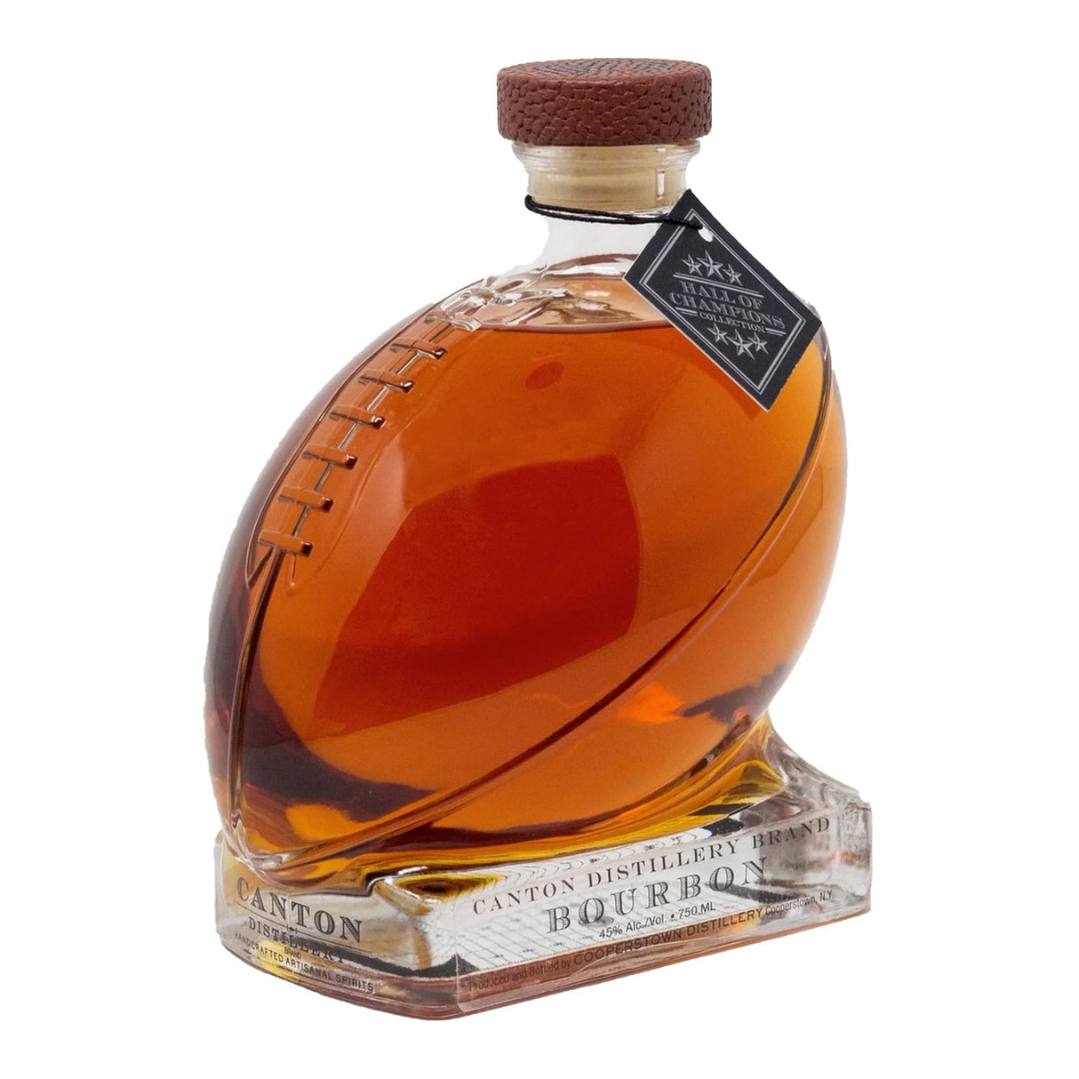 Cooperstown Hall of Champion's Canton Bourbon Football (750 mL)