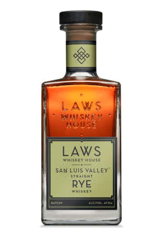 Laws Whiskey House San Luis Valley Straight Rye Whiskey Batch 13
