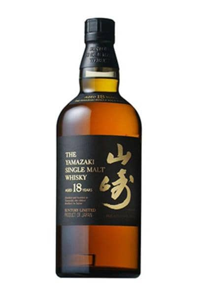 Yamazaki 18 Year Old Single Malt Japanese Whisky