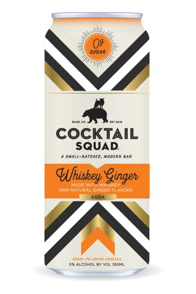 Cocktail Squad Whiskey Ginger