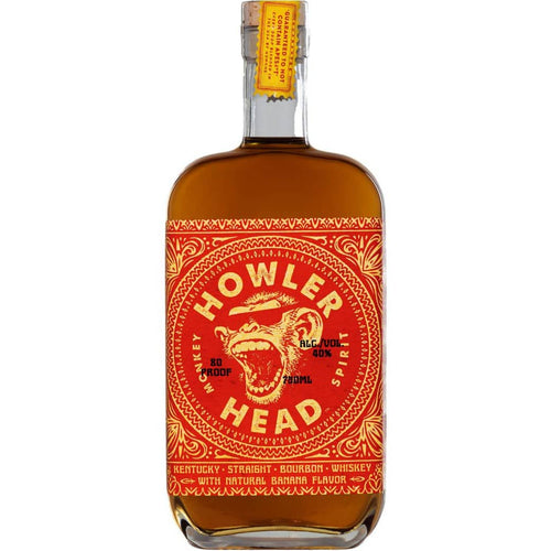Howler Head Banana Flavor Kentucky Straight Bourbon Whiskey