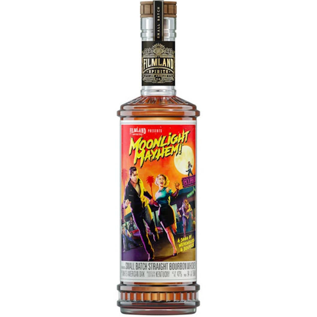 Filmland Spirits Moonlight Mayhem Small Batch Bourbon Whiskey